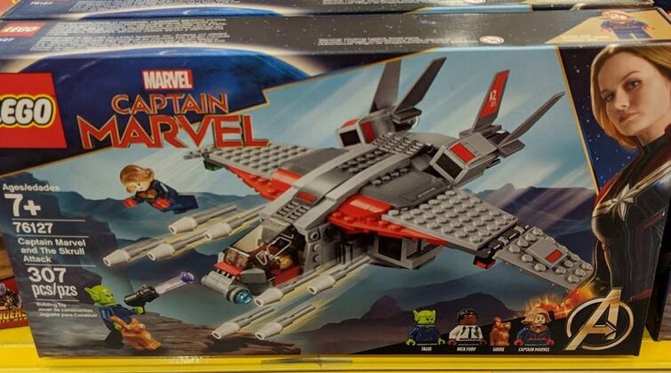 Leaked LEGO Captain Marvel set Fandom