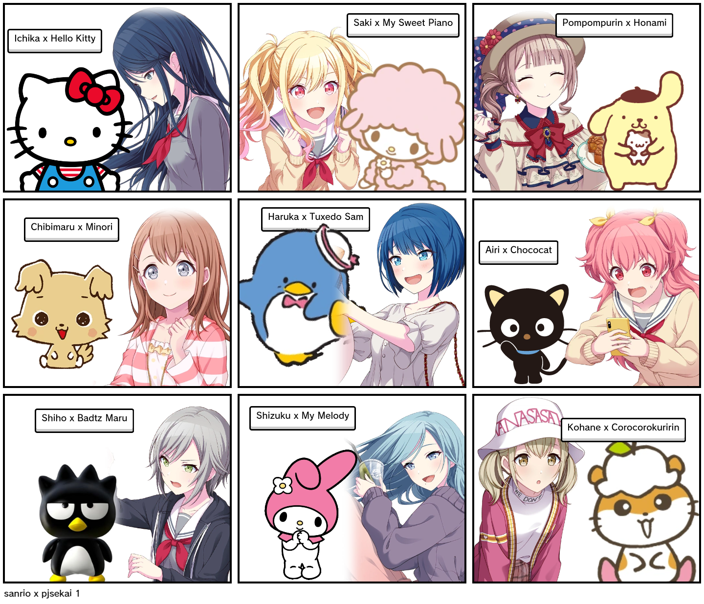 Since pjsekai is having a sanrio collab I think this post is now relevant Fandom