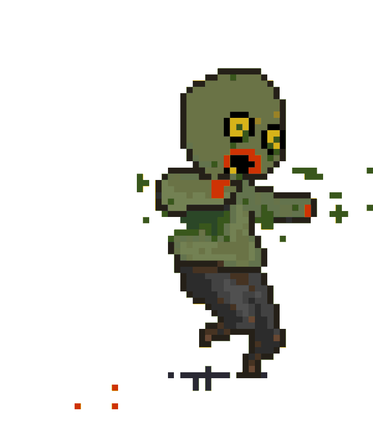 Спрайты для рисуем мультфильмы 2 зомби апокалипсис