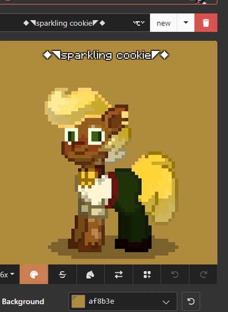 sparkling cookie in ponytown Fandom