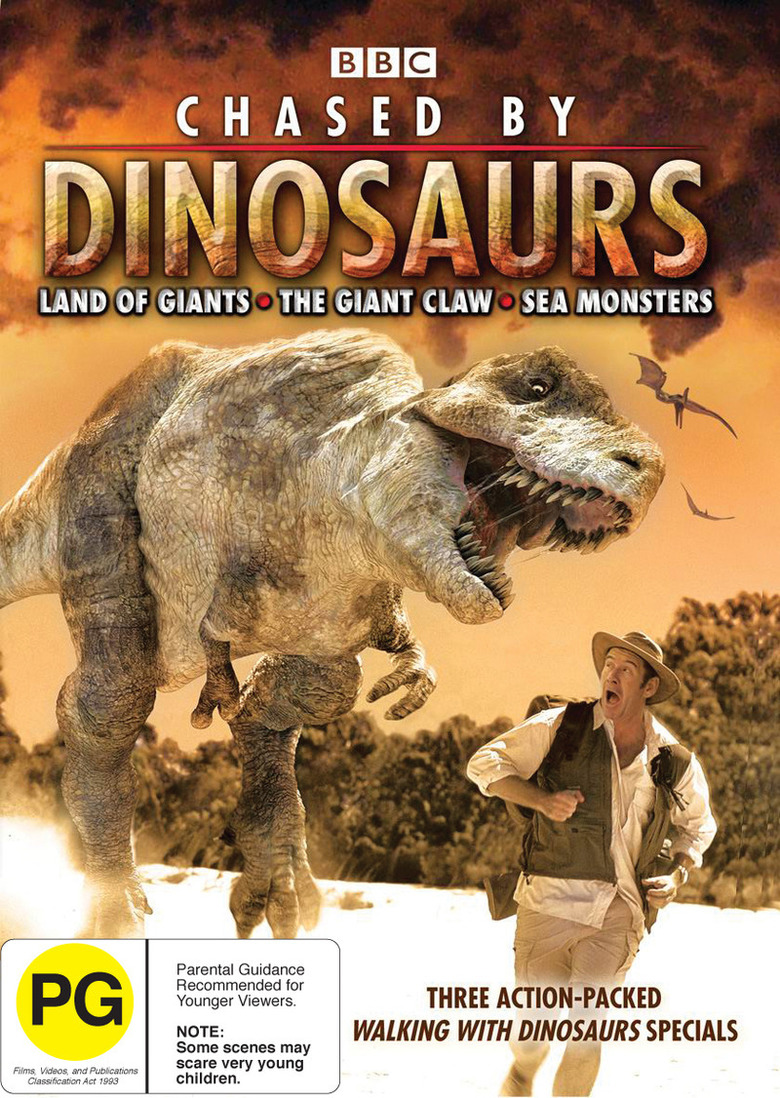 chased by dinosaurs giant claw