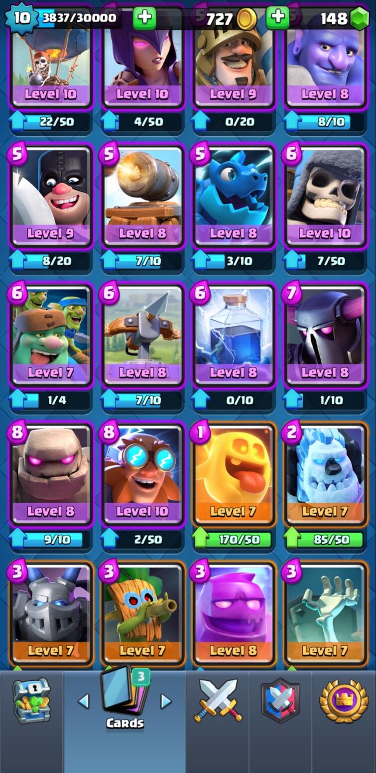 I need a deck, i want to use mega knight, these are my only legendaries, In  Challenger 2 : r/ClashRoyale