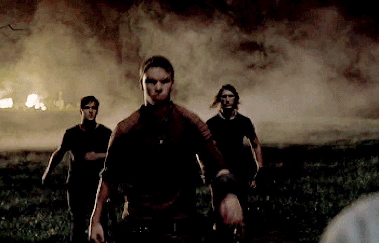 Gally punches Thomas in the face | Fandom