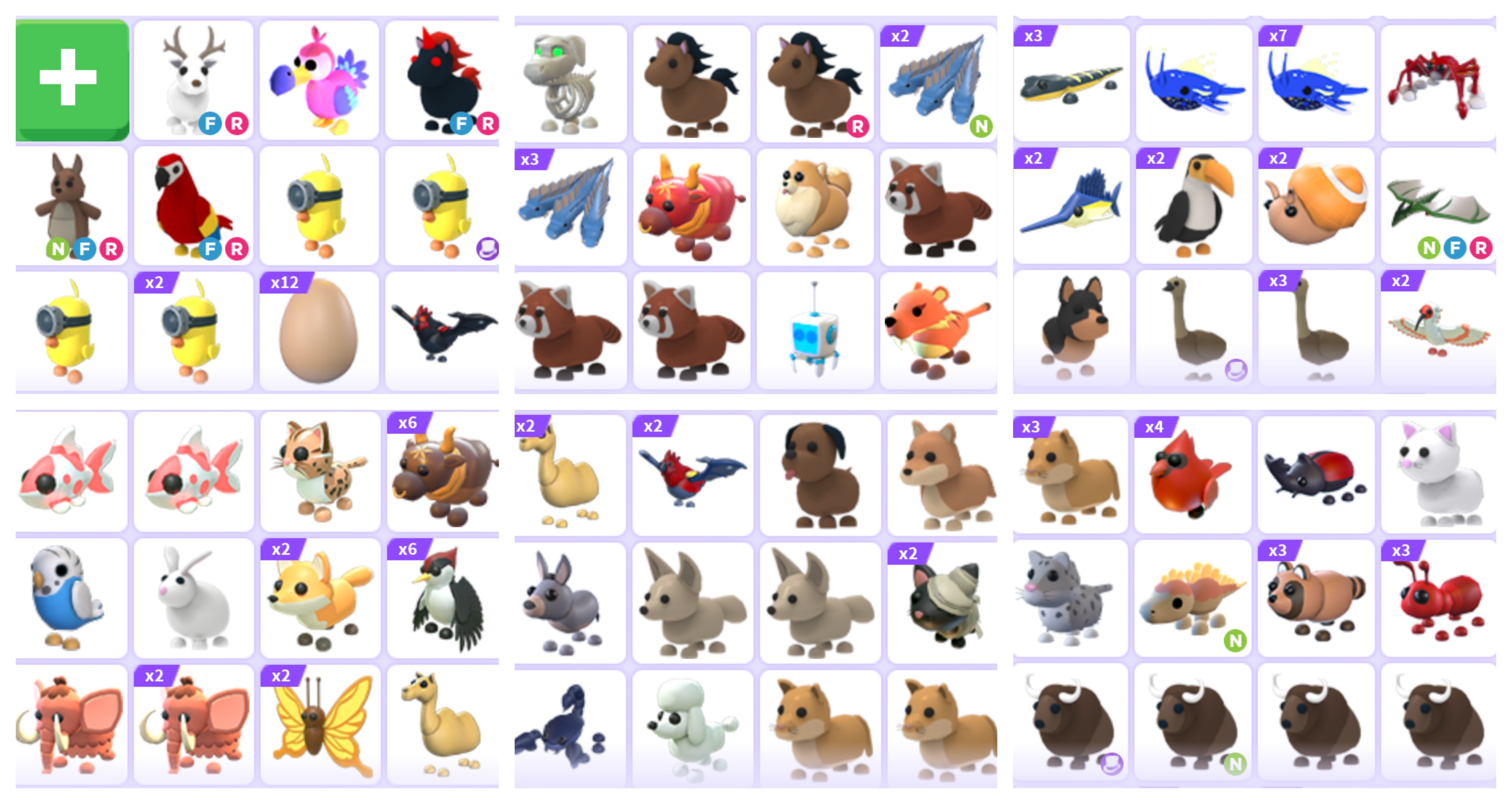 LF: Legendary Pets, Neon Uncommon Pets, Neon FG Dogs OR LOTS Of Uncommon  Pets In Adopt Me (I DO NOT OFFER AT ALL) (Any Comment Asking Me To Offer  Will Get Ignored) 