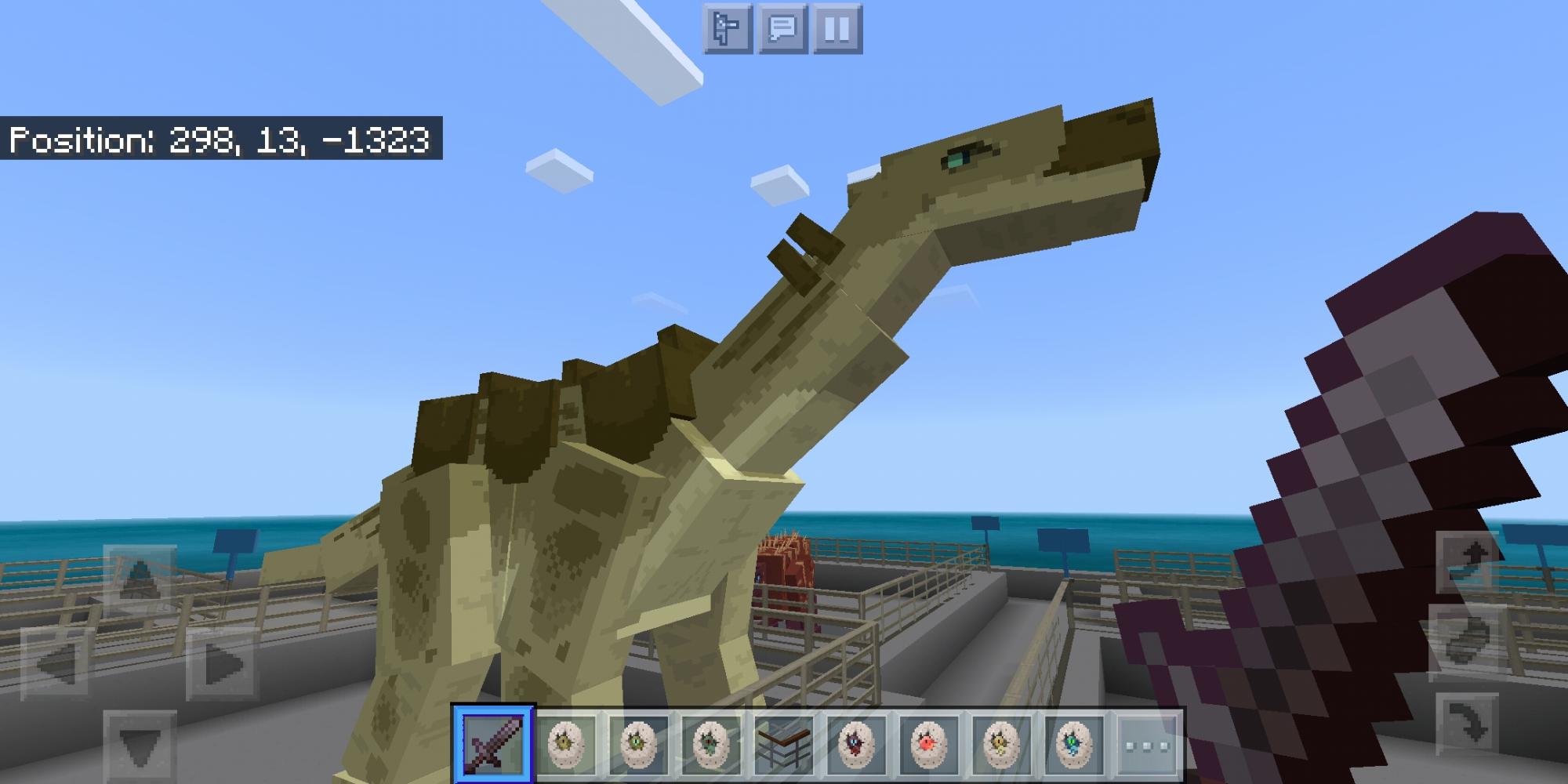 minecraft jurassic world expansion