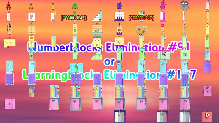 Learningblocks Elimination #137 or Numberblocks Elimination #91 or ...