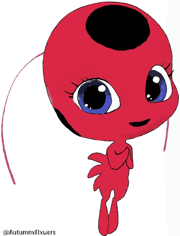 I made a drawing of Tikki, how's it? | Fandom