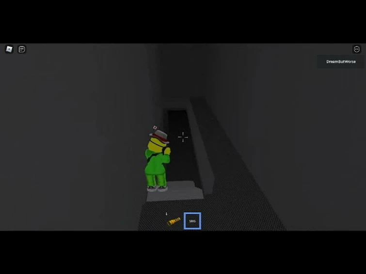 Me Running From A Shadow Man In R o b l o x