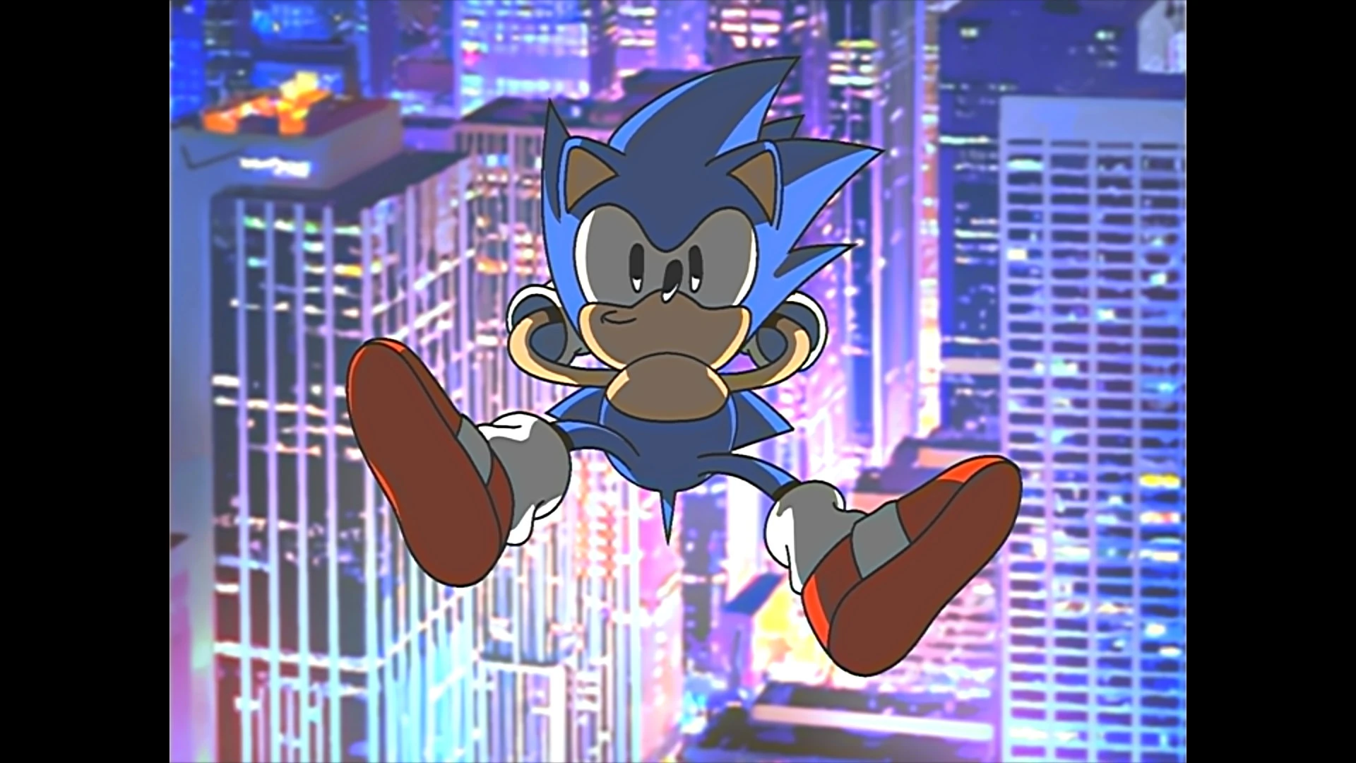 Sonic fan artist redraws stills from Sonic 2 movie trailer in classic
