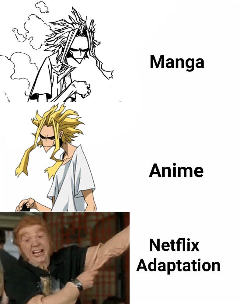 Anime Manga Netflix Adaptation : Memes Manga Anime Netflix Adaptation Wattpad - These memes about netflix adaptations fail to fix the entire problem netflix faces, but it certainly makes us, the viewers, feel at least something good came out of.