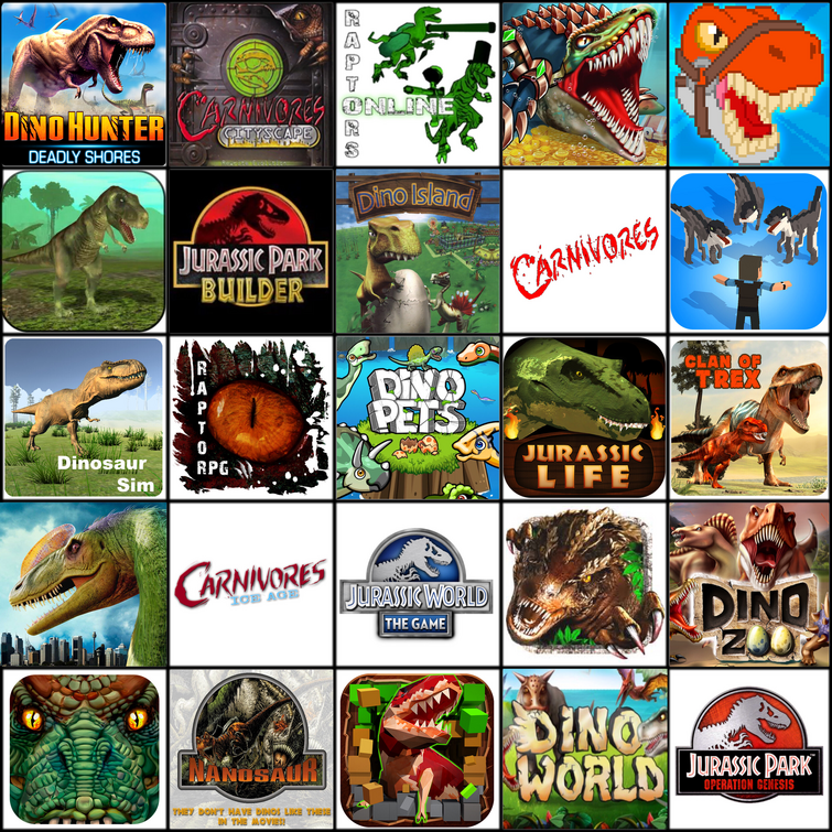 Play DINO WORLD Jurassic dinosaur game