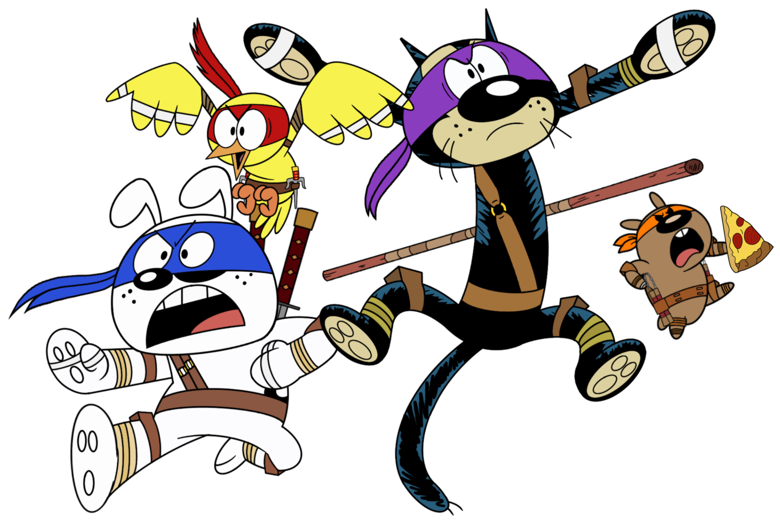 It’s Teenage Mutant Ninja Loud Pets (TMNLP): The Loud House x TMNT 🔵🐶🟣🐱