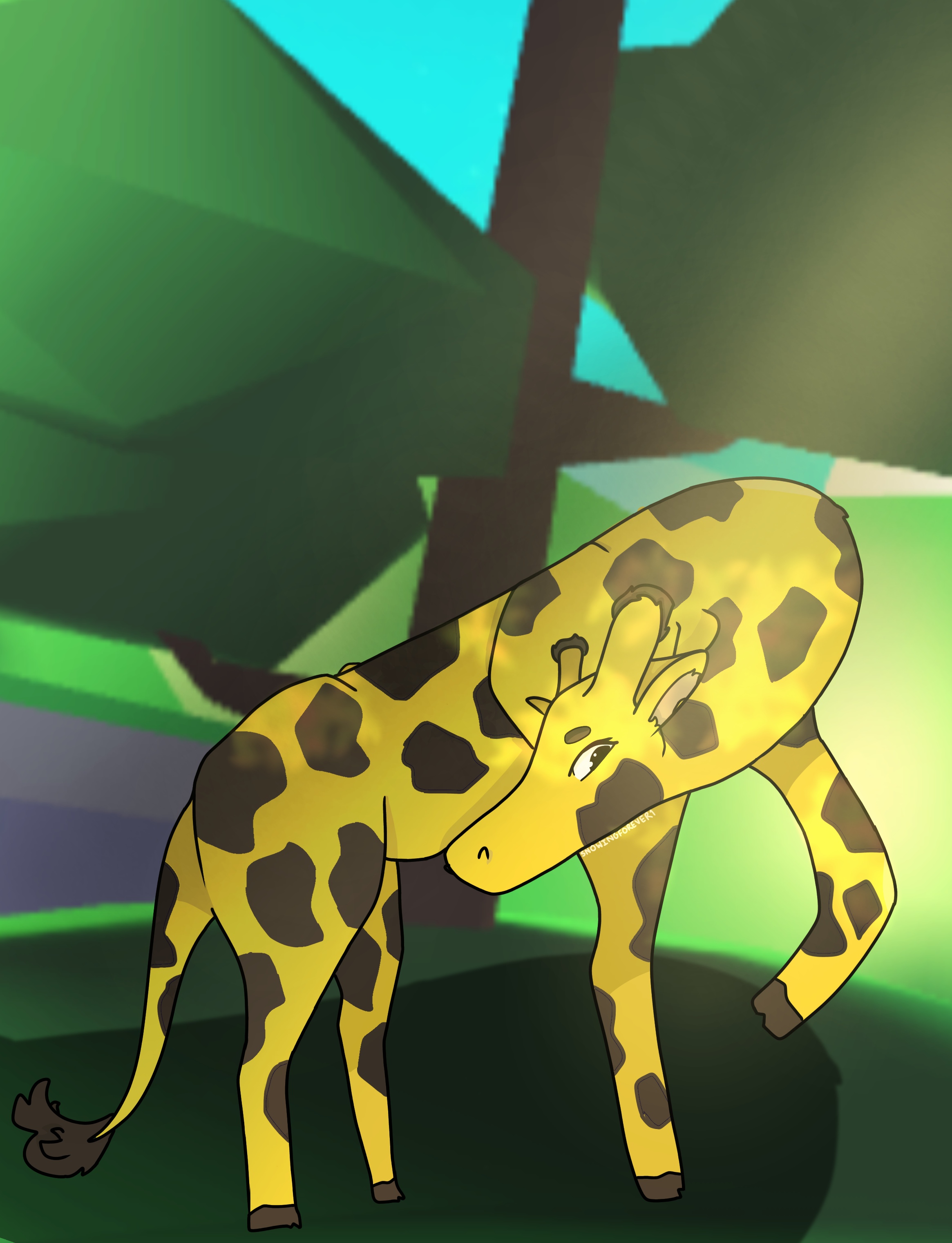 Adopt Me: Giraffe Pet - Adopt Me V2