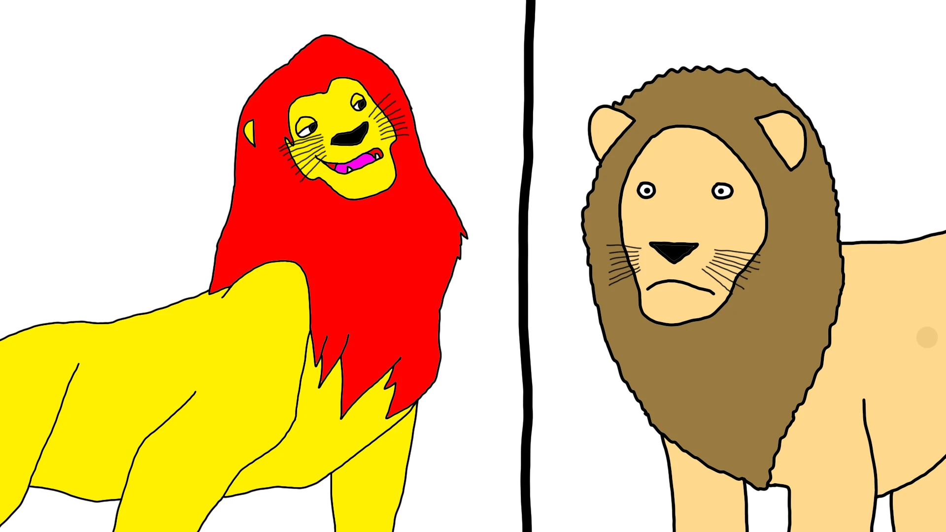 Adult Simba (1994 VS 2019) Fandom