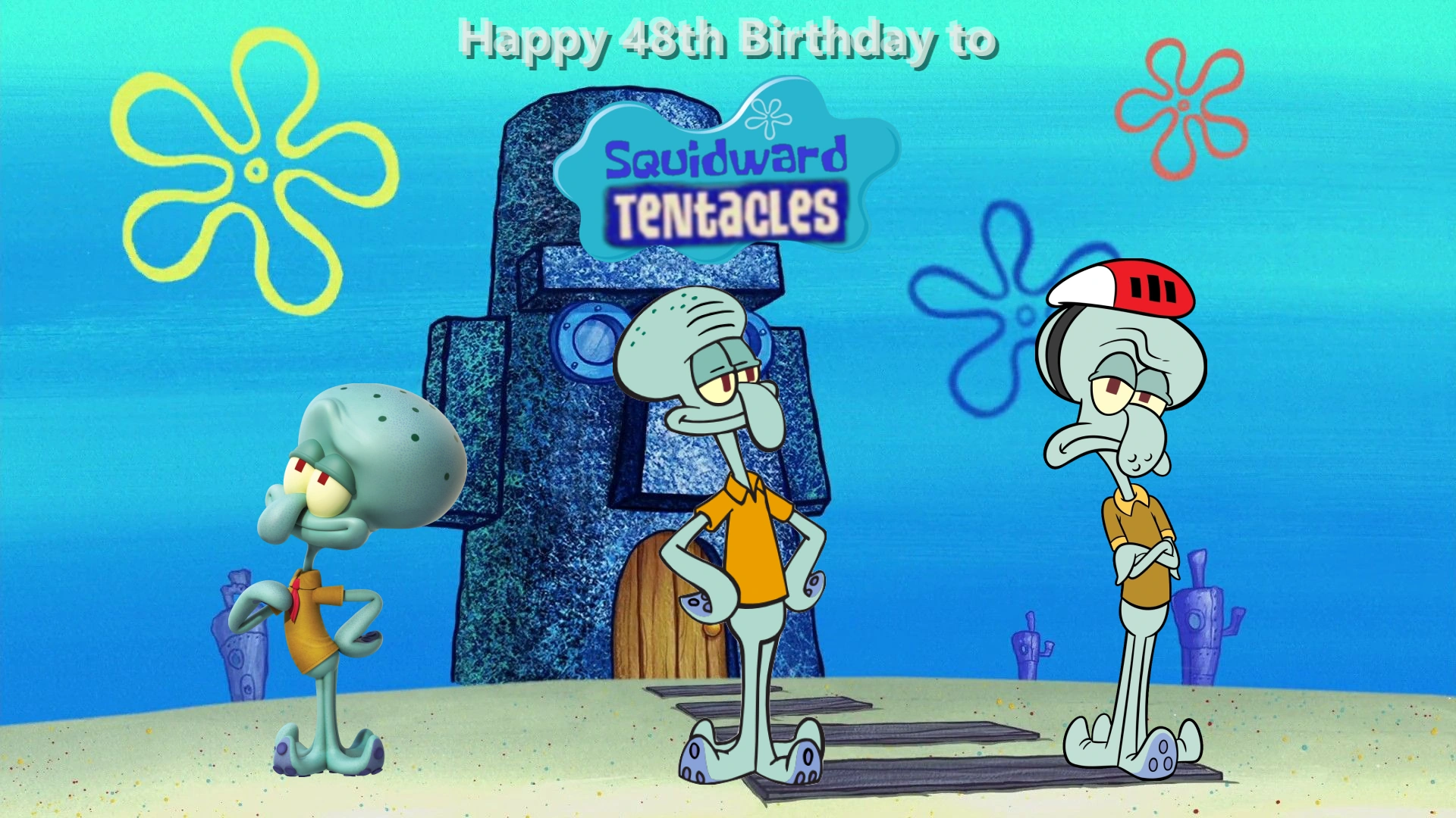 Happy 48th Birthday to Squidward Tentacles | Fandom, image size:1920x1080