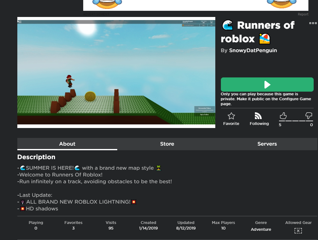 My First Roblox Game Fandom - what was the 1st game on roblox