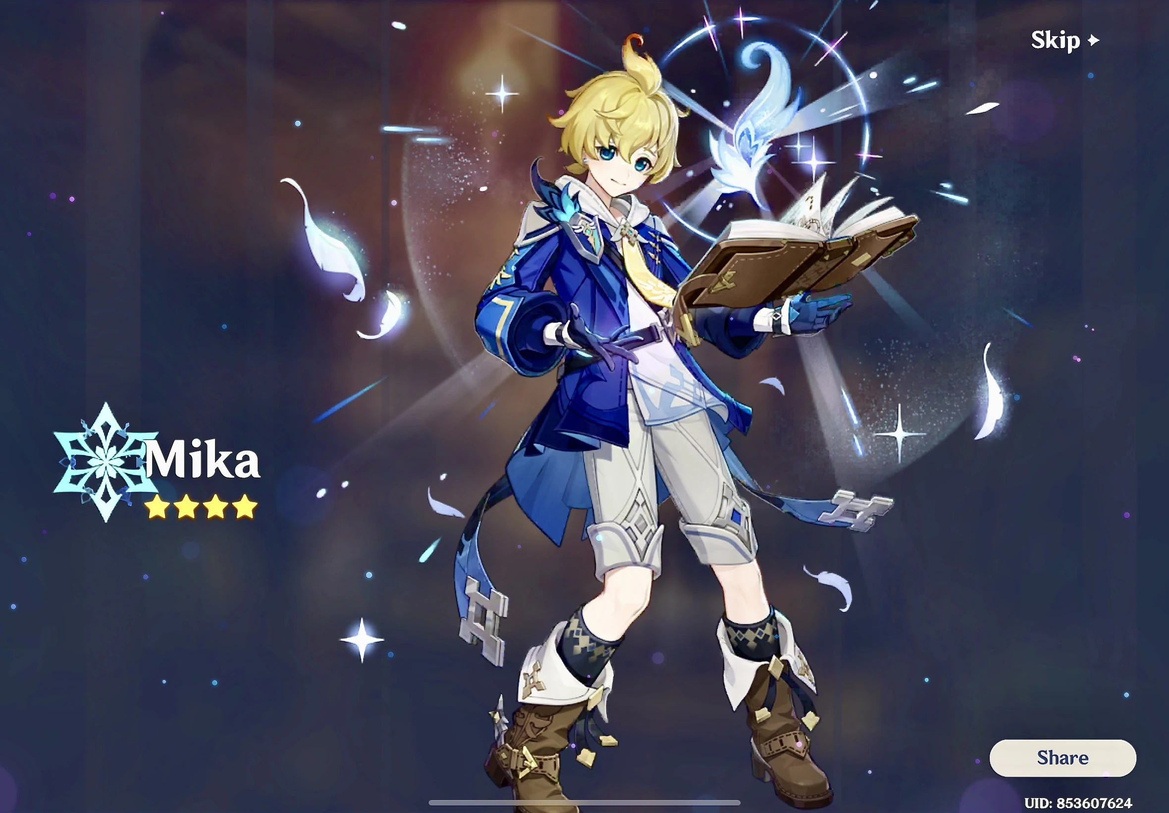 Wanted Mika, didn't pull 'cuz I was saving, and today he went home from