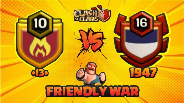 1947 vs +13+ | PERFECT WAR |FRIENDLY WAR RECAP