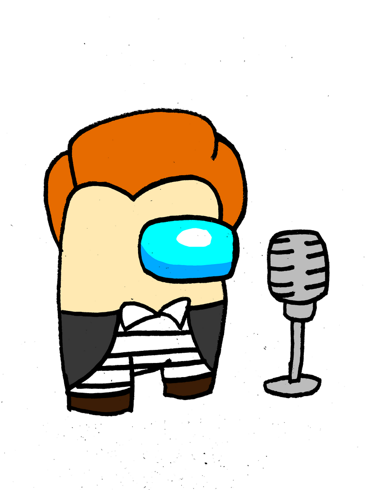 My drawing of a Rick Astley crewmate | Fandom