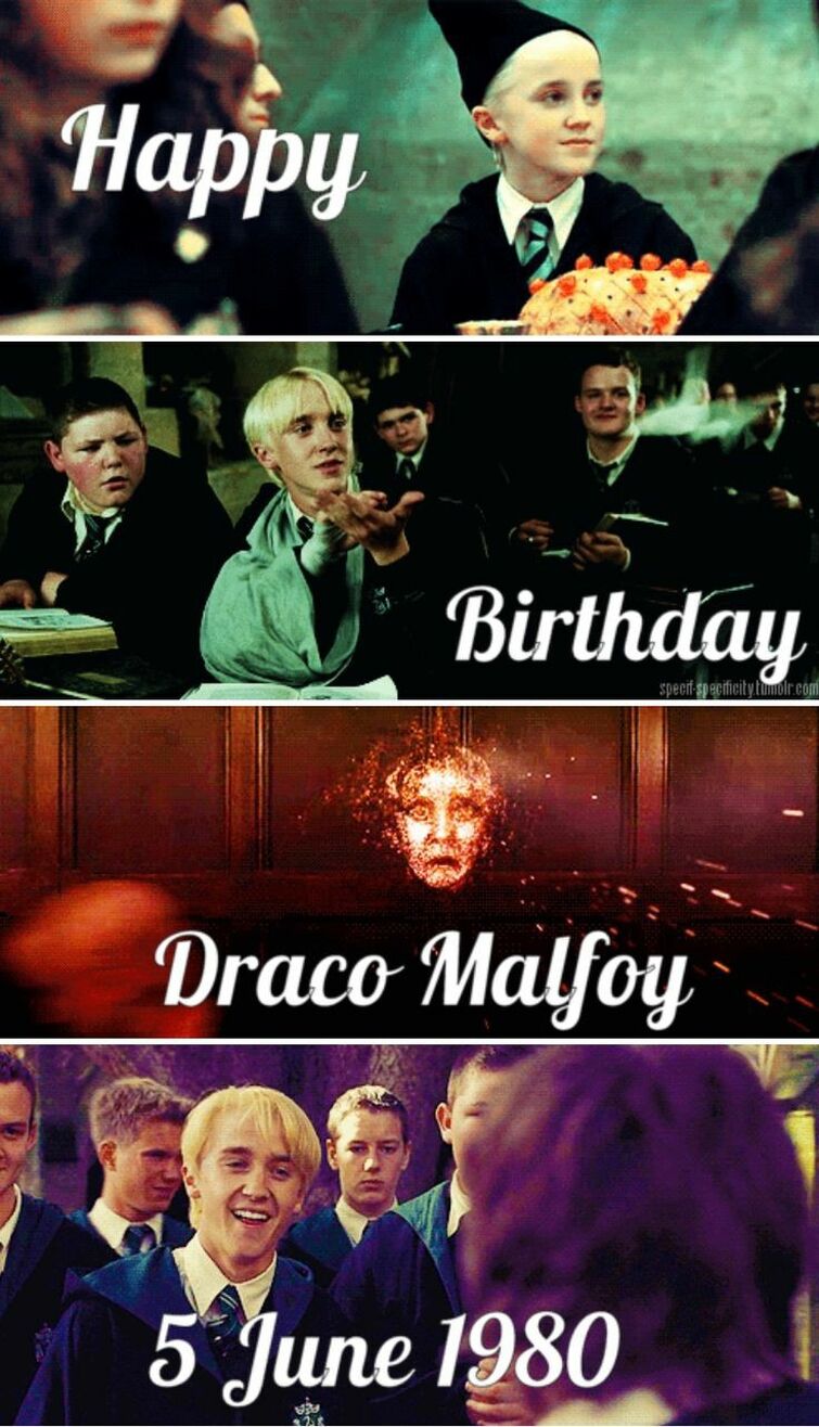 Happy Birthday Draco Malfoy Fandom