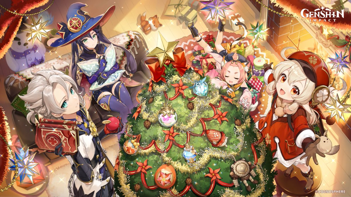 GENSHIN OFFICIAL CHRISTMAS ART??? Fandom