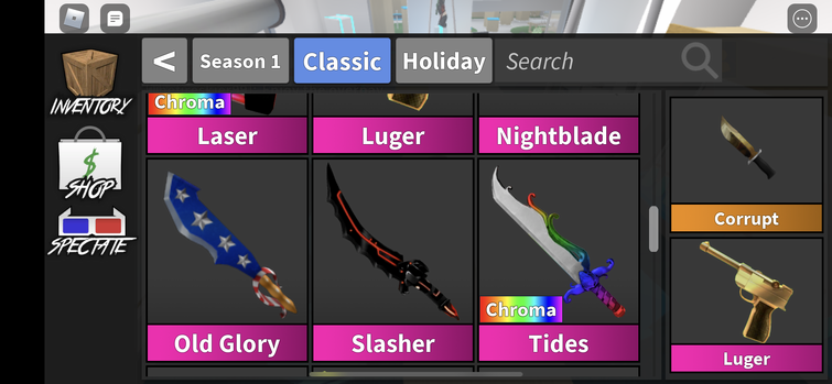 ✨Corrupt Set✨Roblox MM2 Murder Mystery 2, Cheap!, SAME DAY DELIVERY