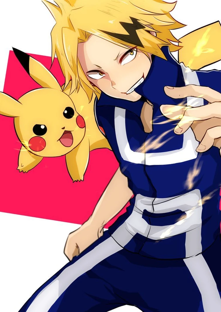Belated happy birthday, Kaminari! (Artwork isn't mine) | Fandom