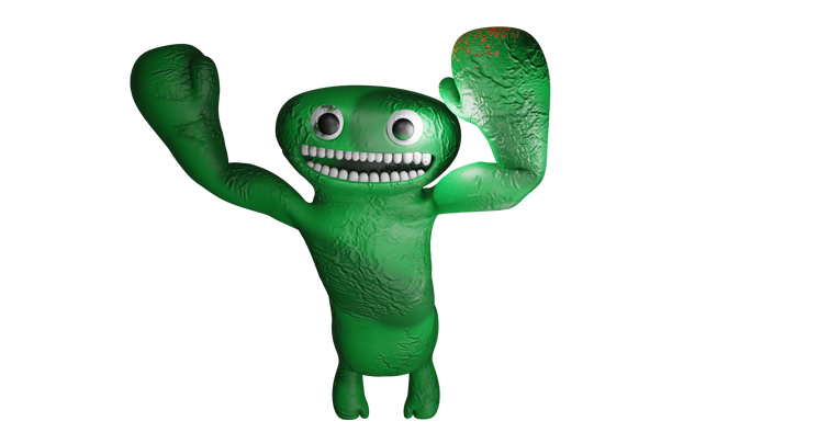 Monster Jumbo Josh 3D Model in Cartoon 3DExport
