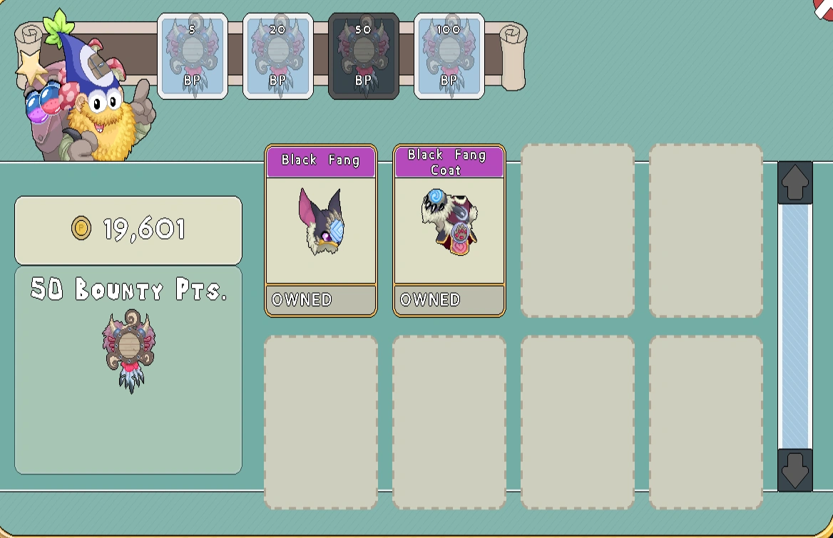 FINALLY 50 BOUNTY POINTS! Fandom