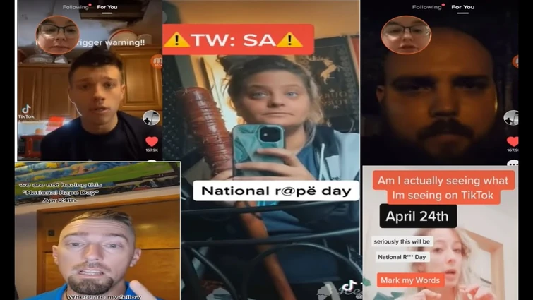 NATIONAL RAPE DAY😣APRIL 24TH😭 AWARNESS🥺❤tiktok compilation