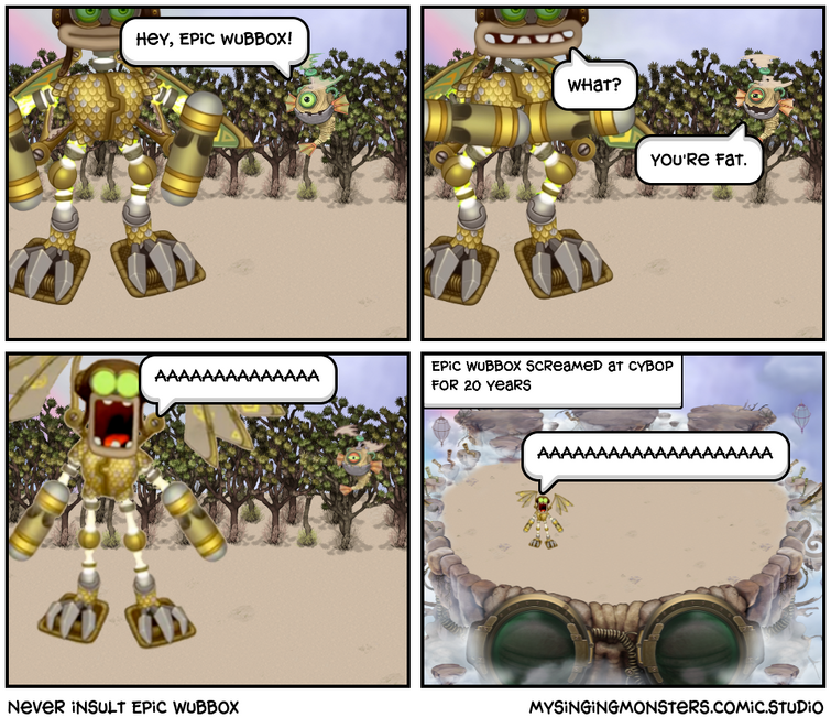 Mirror plant epic wubbox - Comic Studio