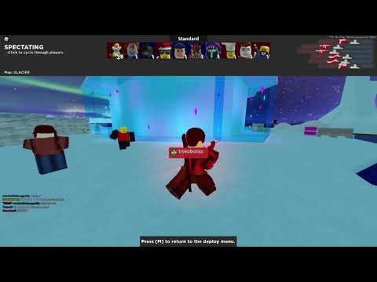 Found another hacker while playing Arsenal roblox