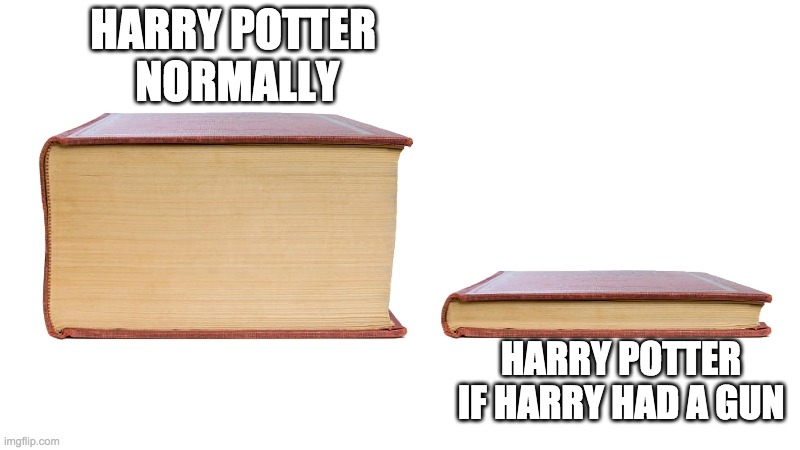 This is why Harry Potter won against Voldemort - Imgflip