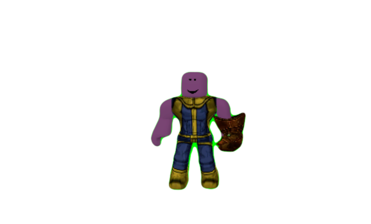 Roblox Bakon Thanos Skin