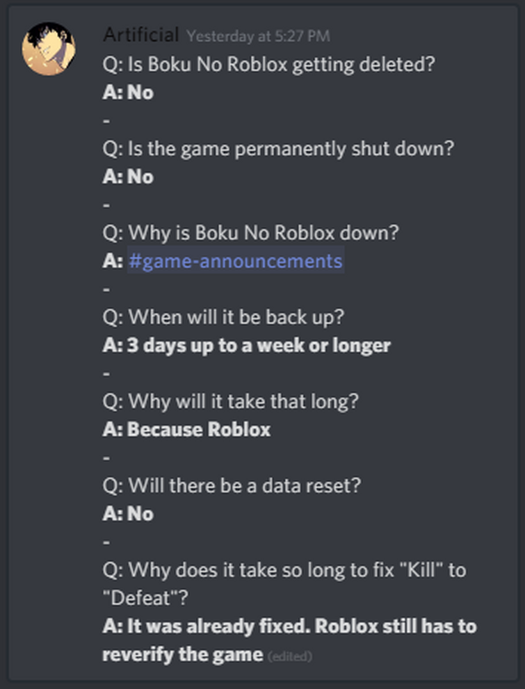 Why Roblox Shut Down For 3 Days (Update) 