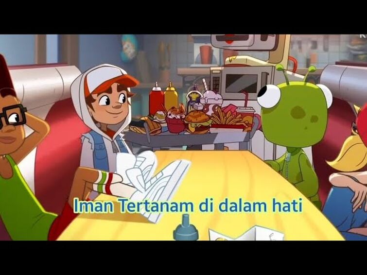 Subway Surfers: The animated series intro (fanmade) - OST Syamil Dodo "Rukun Iman" (unfinished)