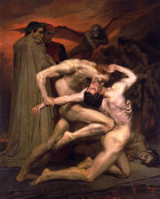 William Adolphe Bouguereau - Dante And Virgil In Hell