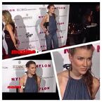 Tweeted by Nathalia 2 hours ago: "Rocking my new bcbgeneration overalls and amarmerjewelry nylonmag party. Thank you for a great night!…".