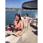 From Nikita Ramsey's Instagram/Websta and posted 10 hours ago: "she can't drive a car...but she can drive a boat ⚓️ @jade_ramsey".