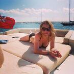 Tweeted by Nathalia on June 29th: "Summer holiday plans in the works. Can't wait to be doing this soon 💦⚓️🚤☀️ #summer #boat...".