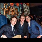 Tweeted by Eugene on April 12th: "A King, A Warg and A Fanatic walk into a bar.... #gameofthrones".