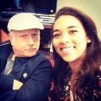 Tweeted by Alexandra: "Table read with the coolest guy ever! #dryfussselfie #tablereads".