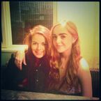 Tweeted by Louisa 3 hours ago: "Patty & Willow. #reunited #bournemouth #sibuna @Jade_Ramsey".