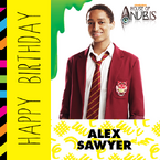 Tweeted by "@DailyNickNews" on February 13th: "Happy Birthday @AJSawyer!! Hope you had aweslime day today!! (picture from Nickelodeon Asia on Facebook)".