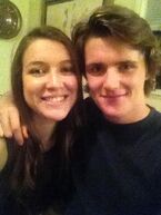 Tweeted by Nathalia: "Happy Thanksgiving from @Eugene_simon and me!!! 🐔🐔🐔".