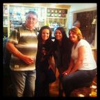 Tweeted by Jade an hour ago: "Down the pub with my lovely step mum and daddioooo! Loving being home :-))))))".