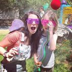 From Jade Ramsey's Instagram/Websta: "Who needs Coachella when you have 5 year olds birthday parties 😎🍭👼".