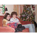 From Jade Ramsey's Instagram/Websta: "👧👦 Me and Guy on Christmas another lifetime ago 💗".