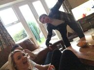 Tweeted by "@abbielockwood" on November 16th: "Selfie Stick 😂".