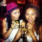 Tweeted by "Bridget Kelly" 12 hours ago: "dragged my boo @alexshipppp out for a drank #Kims30th #LaFamilia #LA #SummerInSeptember…".